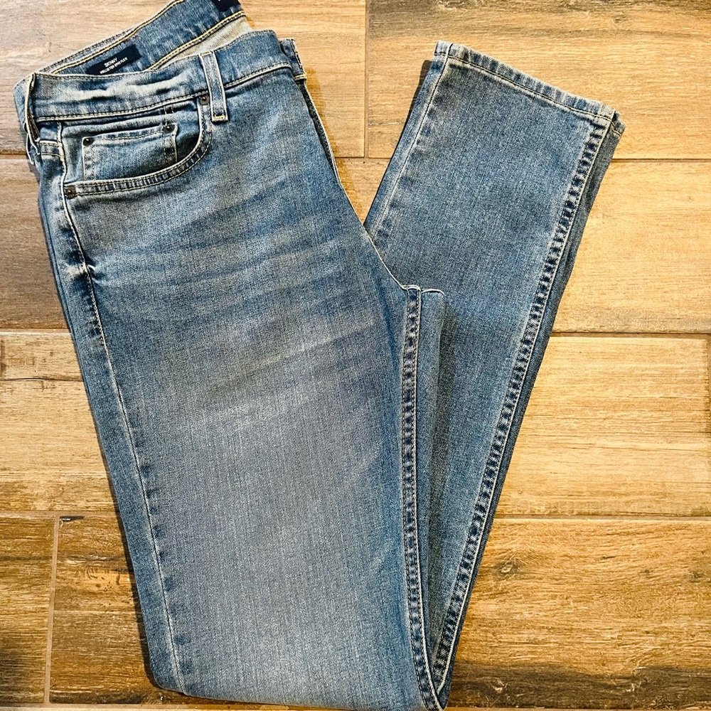 Hollister Men's Blue Skinny Epic Flex W31 L33 Jeans